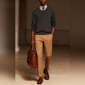 J. Crew Charcoal V-Neck Sweater